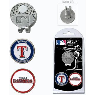 Team Golf MLB Texas Rangers 2 Marker Cap Clip (637556977472)