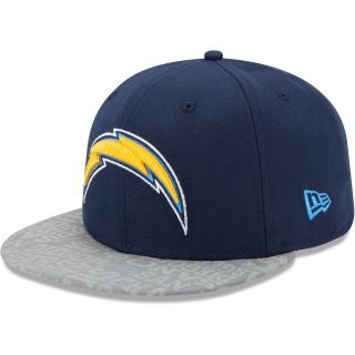 NEW ERA Mens San Diego Chargers On Stage Draft 59FIFTY Fitted Cap   Size 7.25,