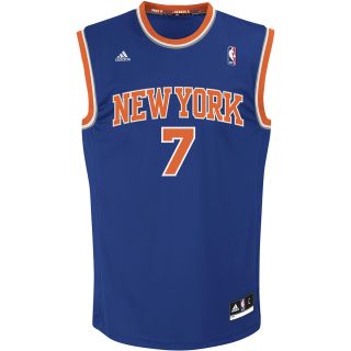 adidas Mens New York Knicks Carmelo Anthony Revolution 30 Replica Road Jersey  