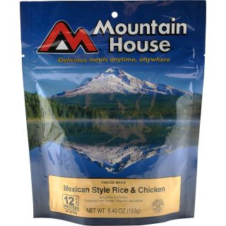 MOUNTAIN HOUSE Mexican Style Rice and Chicken Freeze Dried Food Pouch