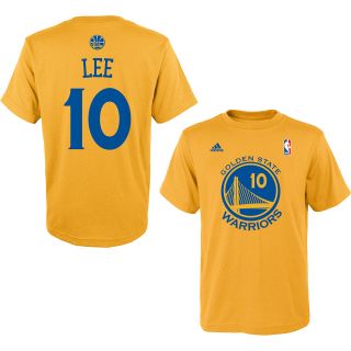 adidas Youth Golden State Warriors David Lee Game Time Name And Number Short 