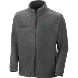 COLUMBIA Mens Michigan State Spartans Flanker Full Zip Fleece Jacket   Size