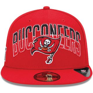 NEW ERA Youth Tampa Bay Buccaneers Draft 59FIFTY Fitted Cap   Size 6.625, Red