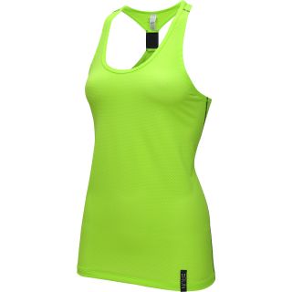 UNDER ARMOUR Womens Fly By Stretch Mesh Tank Top   Size Large, Hyper