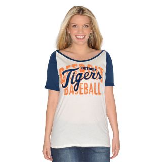 G III Womens Detroit Tigers Dinger Short Sleeve T Shirt   Size Small