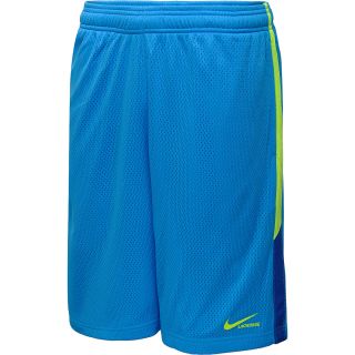 NIKE Mens Lacrosse Gamer 1.3 Lacrosse Shorts   Size 2xl, Blue Hero