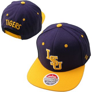 Zephyr Louisiana State University Tigers Apex Snapback Hat (LSUAPS0010)
