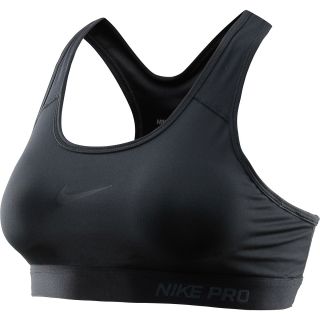 NIKE Womens Pro Padded Sports Bra   Size Small, Black/black/white
