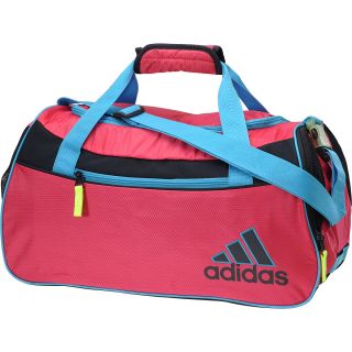 adidas Womens Squad II Duffle Bag, Pink/yellow