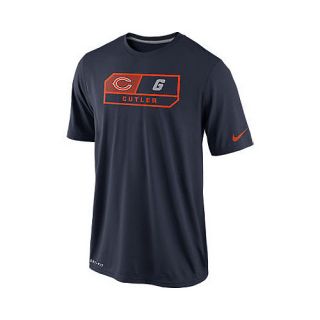 NIKE Mens Chicago Bears Jay Cutler Legend Team Player Dri FIT Name And Number