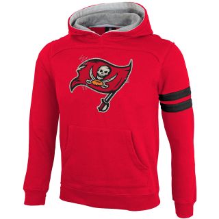 NFL Team Apparel Youth Tampa Bay Buccaneers Super Soft Fleece Hoody   Size