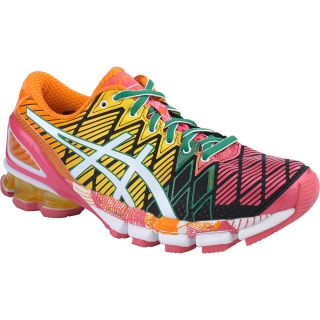 ASICS Womens GEL Kinsei 5 Running Shoes   Size 6.5, Black/white/pink