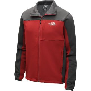 THE NORTH FACE Mens Momentum Fleece Jacket   Size Large, Biking Red/grey