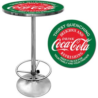 Trademark Global Coca Cola Pub Table   Red & Green (COKE 2000 V15)
