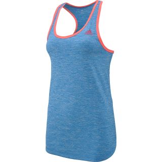 adidas Womens Baby Bro Tank   Size Large, Pride Blue/red
