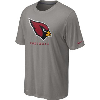 NIKE Mens Arizona Cardinals Legend Elite Logo Short Sleeve T Shirt   Size