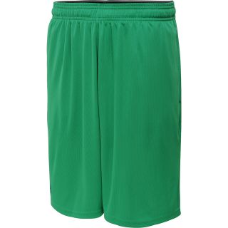 UNDER ARMOUR Mens HeatGear Micro Training Shorts   Size Large, Green/wham