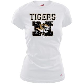 MJ Soffe Womens Missouri Tigers T Shirt   White   Size XL/Extra Large,