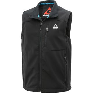 GERRY Mens Softshell Vest   Size Small, Black