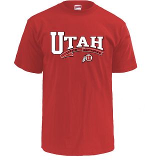 MJ Soffe Mens Utah Utes T Shirt   Size Large, Utah Utes Red (D005407603)