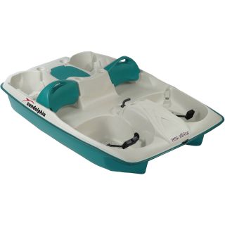 Sun Slider Adjustable Seat Lounger Pedal Boat   Choose Color, Teal (61143)