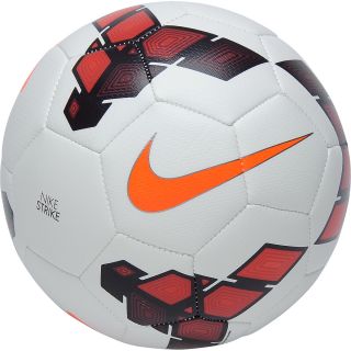 NIKE Strike Soccer Ball   Size 3, White/red