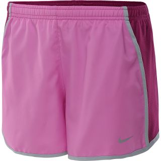 NIKE Womens Set The Pace Running Shorts   Size XS/Extra Small, Magenta/red