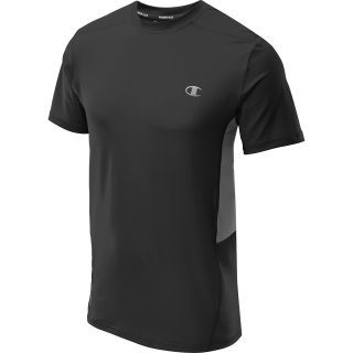 CHAMPION Mens PowerTrain PowerFlex Solid Short Sleeve T Shirt   Size Large,