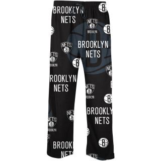 COLLEGE CONCEPTS INC. Mens Brooklyn Nets Keynote Pants   Size Large, Black