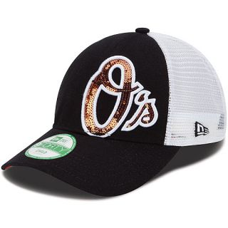 NEW ERA Youth Baltimore Orioles Sequin Shimmer 9FORTY Adjustable Cap   Size