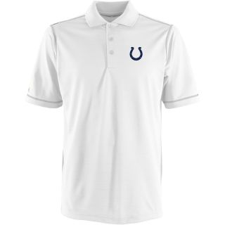 Antigua Indianapolis Colts Mens Icon Polo   Size XL/Extra Large, White/silver