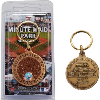 The Highland Mint Minute Maid Park Bronze Infield Dirt Keychain (MMDIRTKEYK)