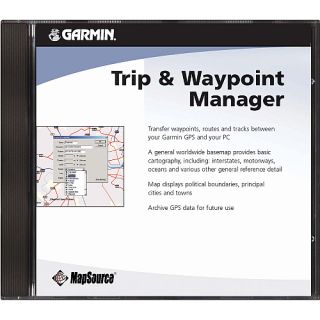 Garmin MapSource Trip and Waypoint Manager (16095)