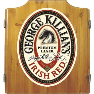 George Killians Dart Cabinet   Includes Darts and Board (KL7000)