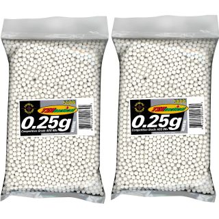 TSD Tactical White 5000 count BBs   Choose Size   Size .25 Grams, White