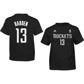 adidas Youth Houston Rockets James Harden Game Time Name And Number Short 