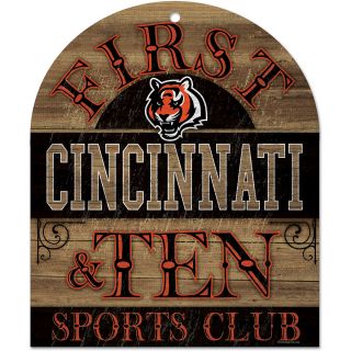 Wincraft Cincinnati Bengals 10X11 Club Wood Sign (91133010)
