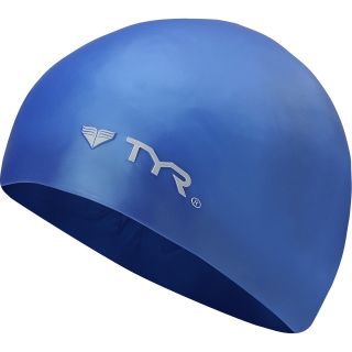 TYR Wrinkle Free Silicone Cap, Blue