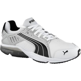 PUMA Mens PowerTech Blaze Running Shoes   Size 11d, White/silver