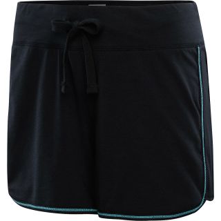 NEW BALANCE Womens Jersey Shorts   Size Small, Blue Atoll