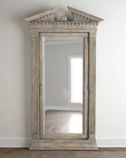 Cavalier Storage Floor Mirror