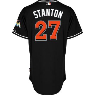 Majestic Athletic Miami Marlins Giancarlo Stanton Authentic Alternate Cool Base
