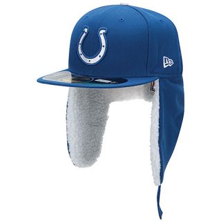 NEW ERA Mens Indianapolis Colts On Field Dog Ear 59FIFTY Fitted Cap   Size 7,