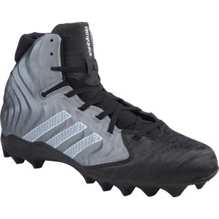 adidas Mens Filthy Quick Mid Football Cleats   Size 7, Titanium/black
