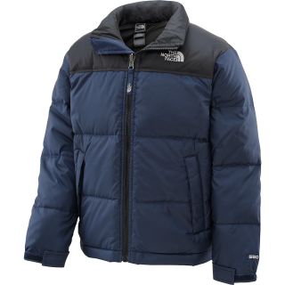 THE NORTH FACE Boys Nuptse Jacket   Size Small, Cosmic Blue