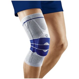 Bauerfeind GenuTrain Knee Support   Size 7, Titanium (11041205080007)