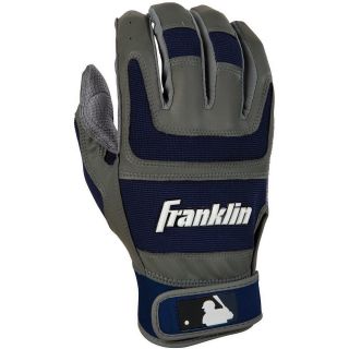 Franklin Shok Sorb PRO Series Adult Glove   Size Small, Grey/navy (10453F1)