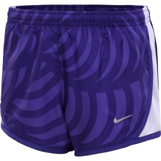 NIKE Girls Tempo Graphic Running Shorts   Size Medium, Court Purple/violet