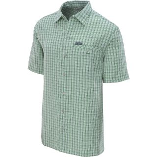 COLUMBIA Mens Declination Trail Short Sleeve T Shirt   Size 3xl, Clean Green