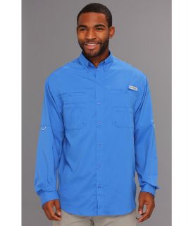 Columbia Tamiami II L/S Mens Long Sleeve Button Up (Blue)